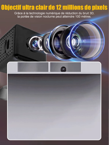 【Produits populaires recommandés】 Caméra de surveillance intelligente 4G