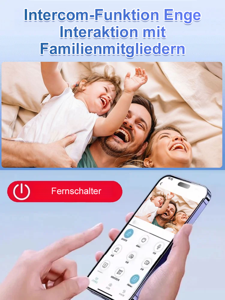 Intelligente drahtlose HD-Miniaturkamera