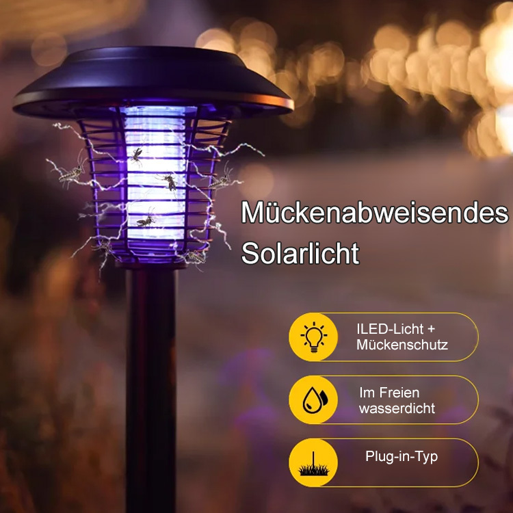 【🎖️🎖️🎖️Beliebte Artikel】Solarbetriebene Insektenvernichtungslampe für den Außenbereich