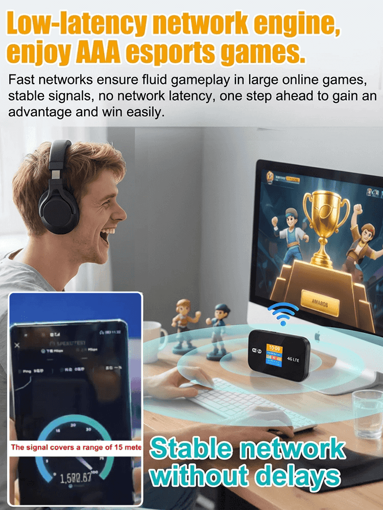 【Signal Base Station】Multi-Device 5G High-Speed Portable Wi-Fi