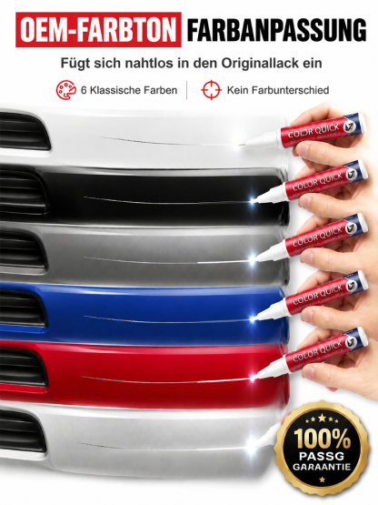 [Lackierkosten sparen] Lackstift zum Ausbessern von Kratzern am Auto