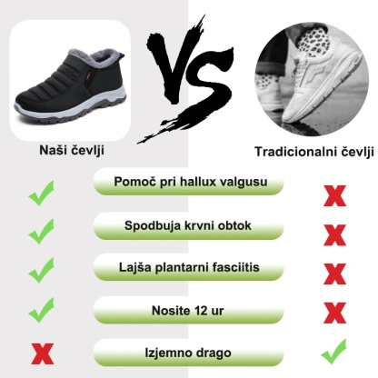 【🎁50 % popust danes - ne zamudite】 Ergonomsko oblikovani ortopedski čevlji - lajšanje bolečin 👞