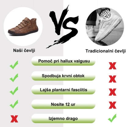 【🎁Danes 50 % popusta - ne zamudite】 Ergonomsko oblikovani ortopedski čevlji - lajšanje bolečin v sklepih👞 Zmanjša pritisk pri hoji