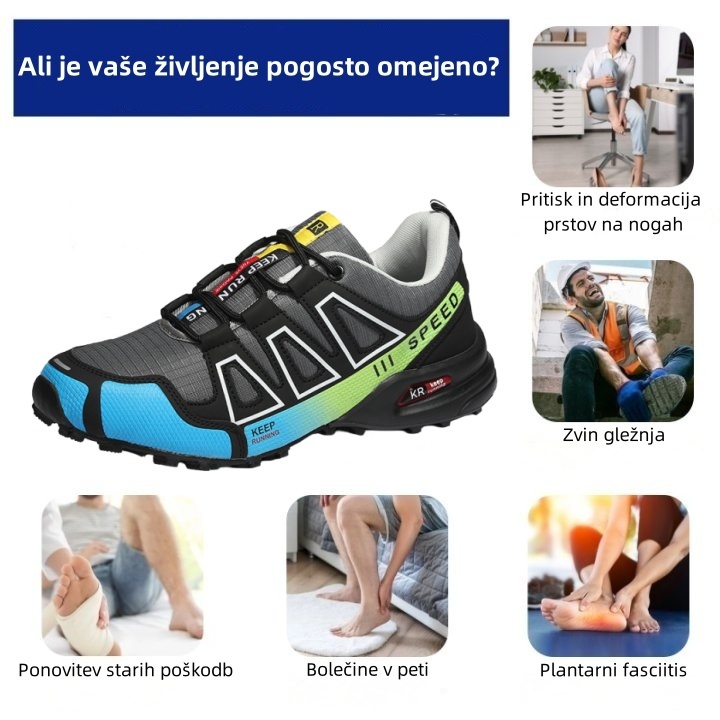 Ortopedski čevlji Fiippy® – ergonomsko oblikovani za bolečine v hrbtu, stopalih in sklepih – unisex