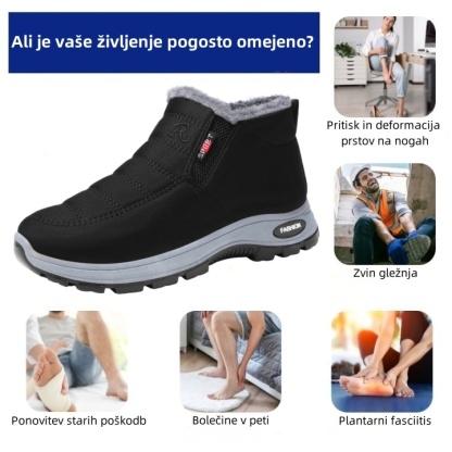 Fiippy® - Ergonomski zimski ortopedski čevelj za bolečine v stopalih, kolenih in hrbtu - Unisex