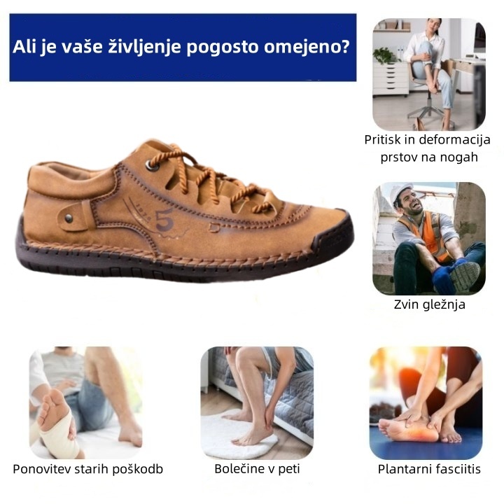 Fiippy® medicinski ortopedski čevlji - ergonomsko zasnovani za lajšanje bolečin v hrbtu, nogah in sklepih.