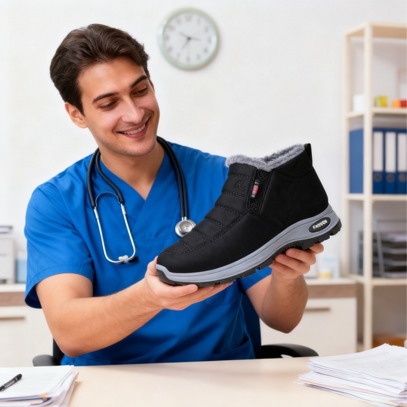 Fiippy® - Ergonomski zimski ortopedski čevelj za bolečine v stopalih, kolenih in hrbtu - Unisex