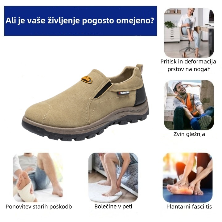 Fiippy® – Ergonomsko oblikovani medicinski ortopedski čevlji, ki lajšajo bolečine v hrbtu, sklepih in nogah.