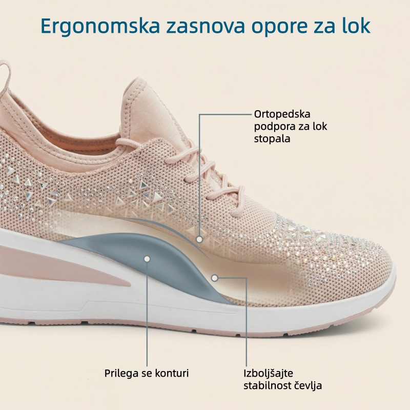 🔥 Danes za polovično ceno! Ne zamudite! ⏰ Ergonomsko oblikovani ortopedski čevlji - zagotavljajo naravno oporo stopalnega loka 👞 Z lahkoto lajšajo bolečine v stopalih