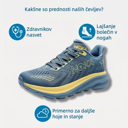 🔥Zadnji dan! Polovična cena! ⏰ Luksuzni ortopedski čevlji, ergonomsko oblikovani ✅ Mehki, udobni in z odlično oporo 🦶 - Učinkovito lajšajo bolečine v stopalih