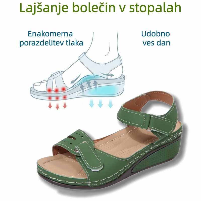 🔥Časno omejen 50 % popust! Poletni ortopedski sandali, ergonomsko oblikovani za udobje in lajšanje bolečin✅