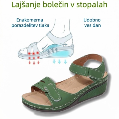 🔥Časno omejen 50 % popust! Poletni ortopedski sandali, ergonomsko oblikovani za udobje in lajšanje bolečin✅