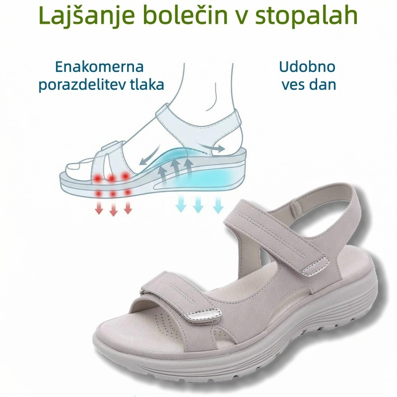 🔥Časno omejen 50 % popust! Poletni ortopedski sandali, ergonomsko oblikovani za udobje in lajšanje bolečin✅