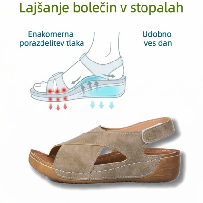 🔥Časno omejen 50 % popust! Poletni ortopedski sandali, ergonomsko oblikovani za udobje in lajšanje bolečin✅
