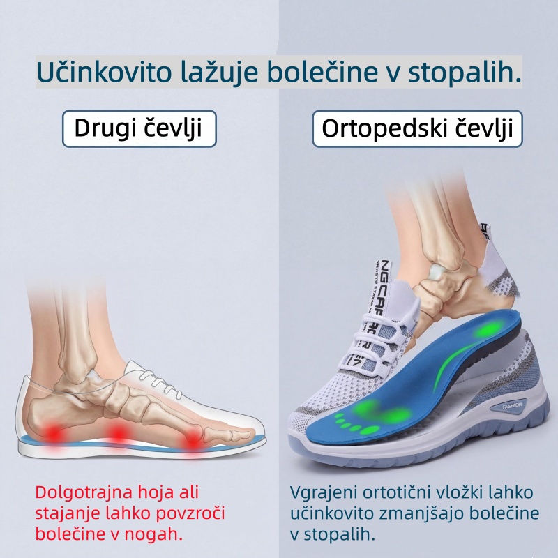 Ženski ortopedski čevlji Suuperre® | Ergonomsko oblikovani za lajšanje bolečin v hrbtu, sklepih in stopalih ter zagotavljajo vrhunsko udobje.