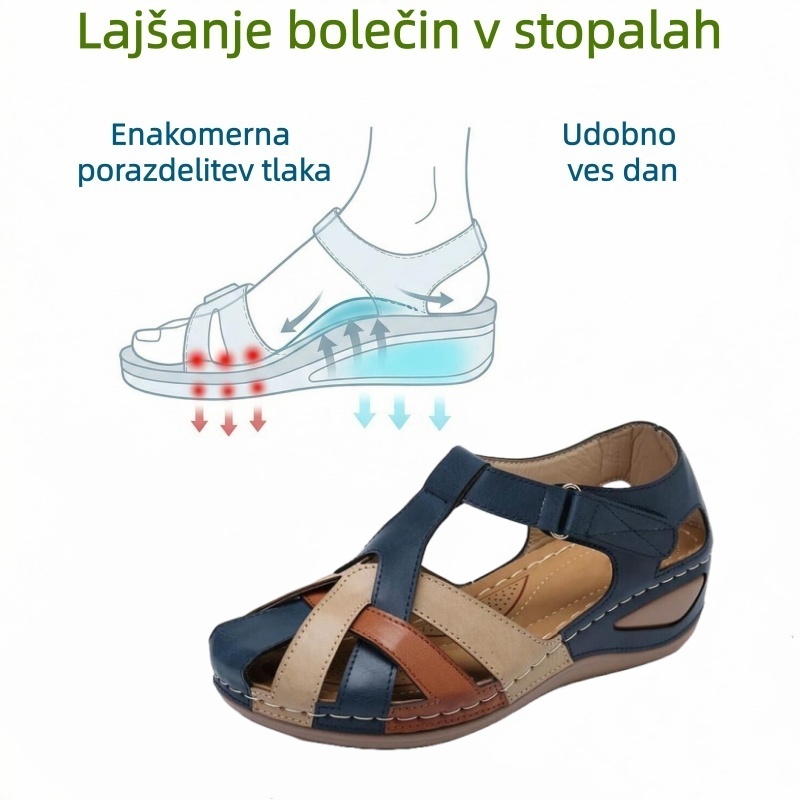 🔥Časno omejen 50 % popust! Poletni ortopedski sandali, ergonomsko oblikovani za udobje in lajšanje bolečin✅