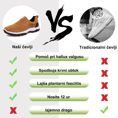 [🎁Razprodaja za noč čarovnic - danes po polovični ceni] Ergonomsko oblikovani ortopedski čevlji - Znebite se nelagodja pri hoji👞