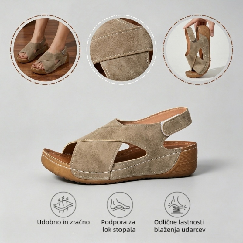 🔥Časno omejen 50 % popust! Poletni ortopedski sandali, ergonomsko oblikovani za udobje in lajšanje bolečin✅