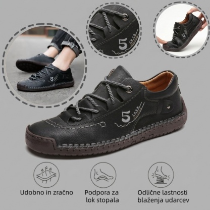 🔥 Danes za polovično ceno! Ne zamudite! ⏰ Ergonomsko oblikovani ortopedski čevlji - zagotavljajo naravno oporo stopalnega loka 👞 Z lahkoto lajšajo bolečine v stopalih