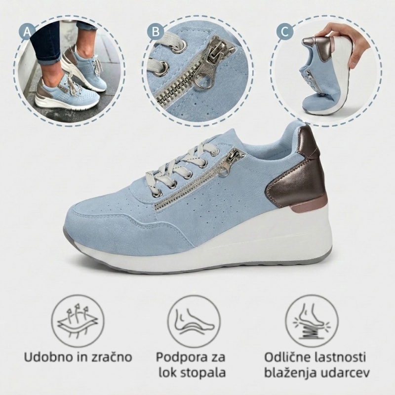 🔥 Danes za polovično ceno! Ne zamudite! ⏰ Ergonomsko oblikovani ortopedski čevlji - zagotavljajo naravno oporo stopalnega loka 👞 Z lahkoto lajšajo bolečine v stopalih