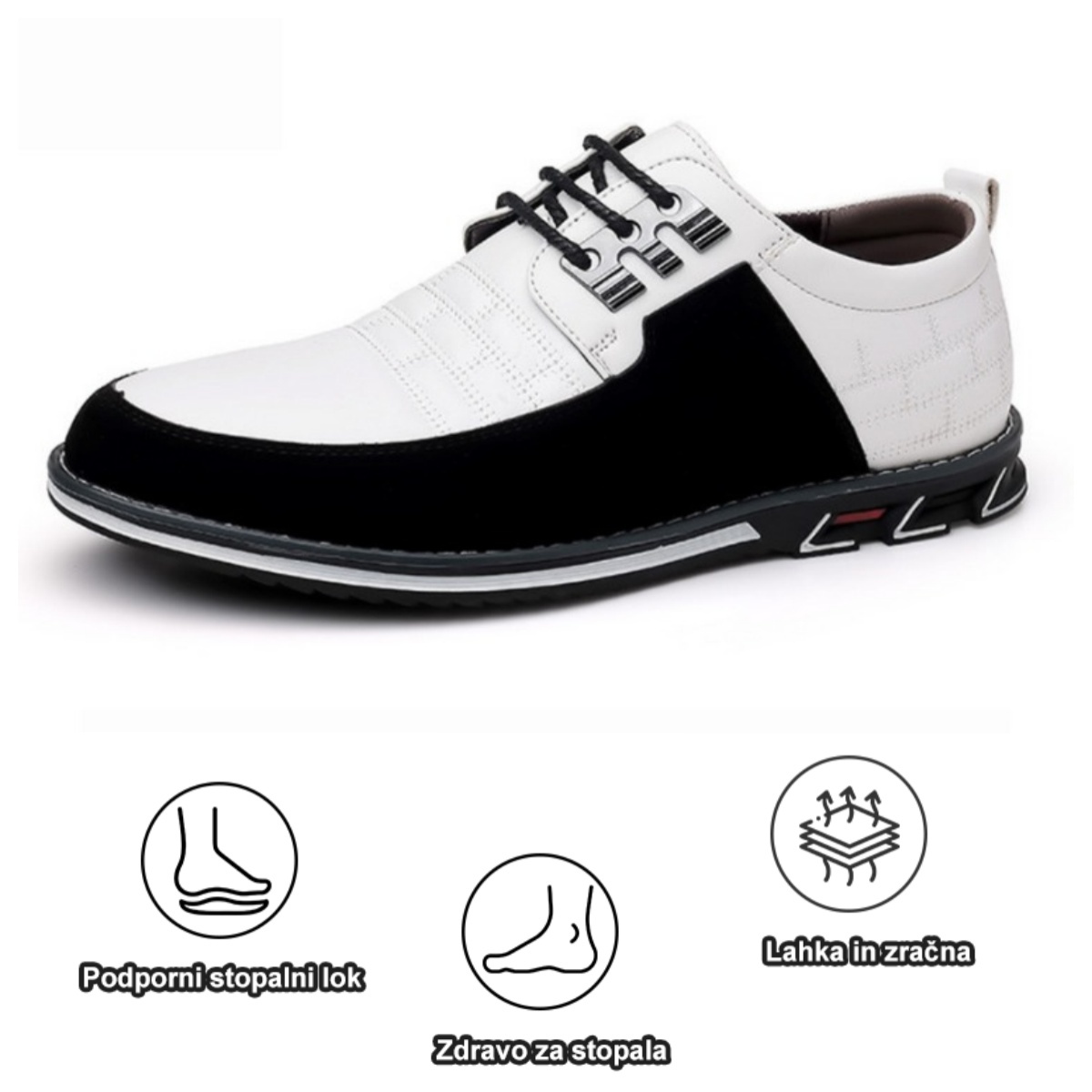 【🔥Danes 50 % popust - ne zamudite】Ergonomsko oblikovani ortopedski čevlji - vrhunsko usnje + ročno šivani👞