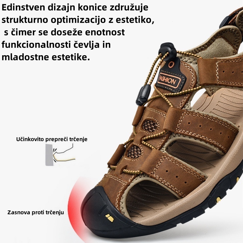 [🎁Danes po polovični ceni - ne zamudite] Ergonomsko oblikovani ortopedski sandali - neboleča hoja 👞 naredi hojo udobnejšo