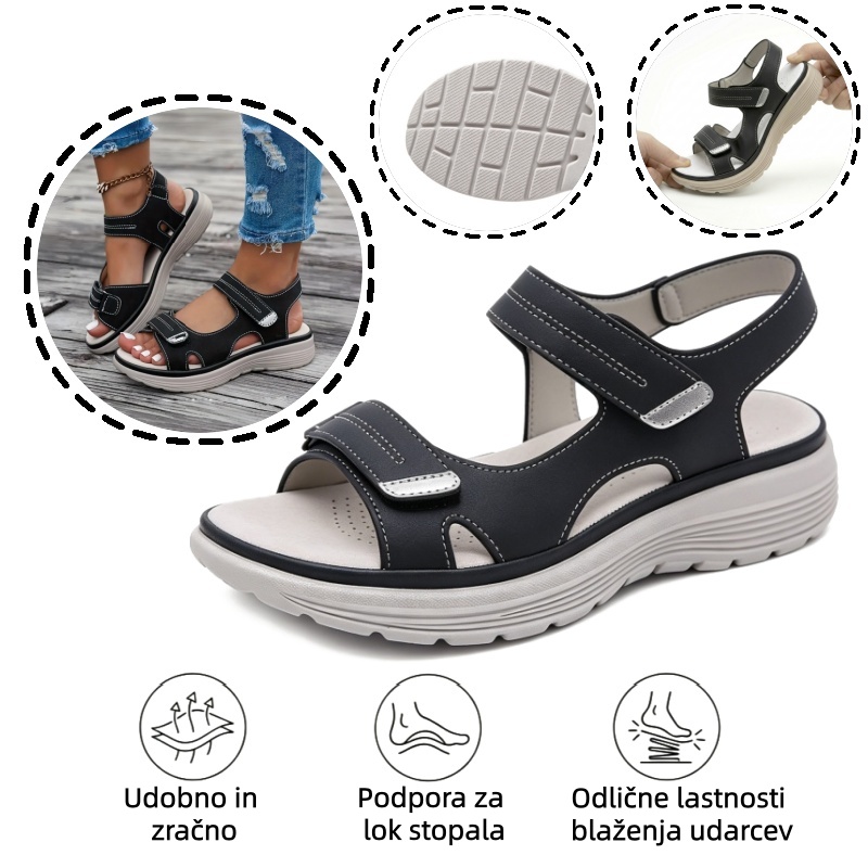 🔥Časno omejen 50 % popust! Poletni ortopedski sandali, ergonomsko oblikovani za udobje in lajšanje bolečin✅