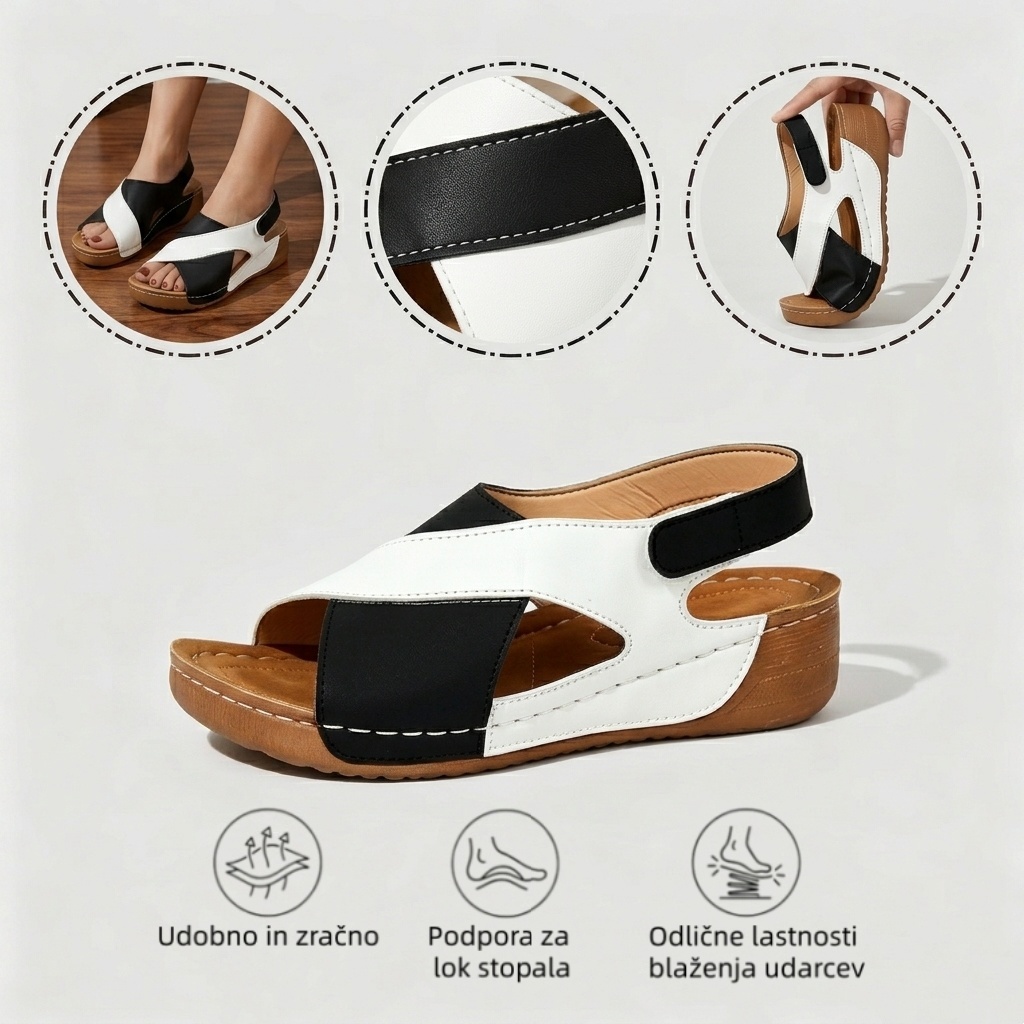 🔥Časno omejen 50 % popust! Poletni ortopedski sandali, ergonomsko oblikovani za udobje in lajšanje bolečin✅