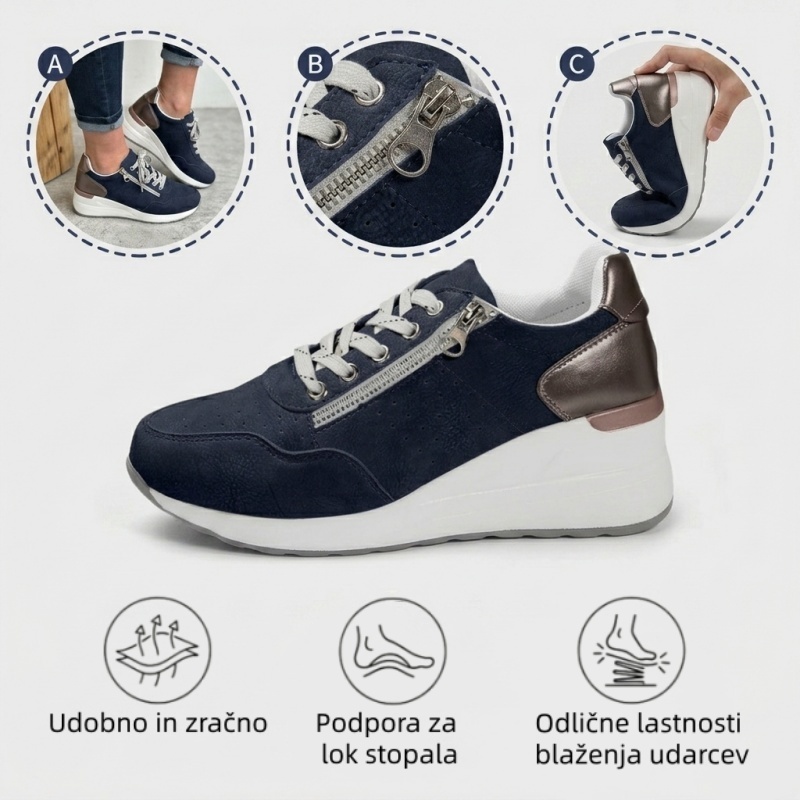 🔥 Danes za polovično ceno! Ne zamudite! ⏰ Ergonomsko oblikovani ortopedski čevlji - zagotavljajo naravno oporo stopalnega loka 👞 Z lahkoto lajšajo bolečine v stopalih