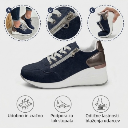 🔥 Danes za polovično ceno! Ne zamudite! ⏰ Ergonomsko oblikovani ortopedski čevlji - zagotavljajo naravno oporo stopalnega loka 👞 Z lahkoto lajšajo bolečine v stopalih