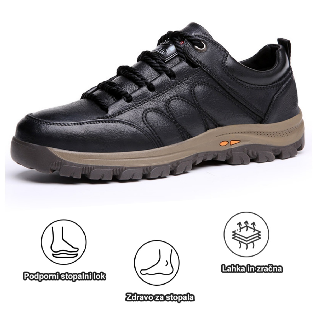 【🎁Danes 50 % popusta - ne zamudite】 Ergonomsko oblikovani ortopedski čevlji - lajšanje bolečin v sklepih👞 Zmanjša pritisk pri hoji