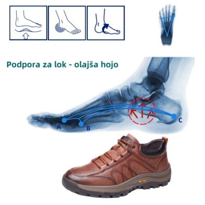 【🎁Danes 50 % popusta - ne zamudite】 Ergonomsko oblikovani ortopedski čevlji - lajšanje bolečin v sklepih👞 Zmanjša pritisk pri hoji