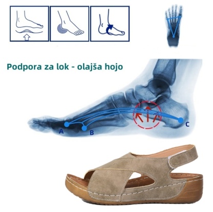 [🎁Danes za polovično ceno - ne zamudite] Ergonomsko oblikovani ortopedski sandali - hoja brez bolečin 👞 poskrbijo za udobnejšo hojo