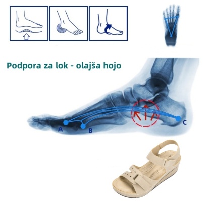 [🎁Danes za polovično ceno - ne zamudite] Ergonomsko oblikovani ortopedski sandali - hoja brez bolečin 👞 poskrbijo za udobnejšo hojo