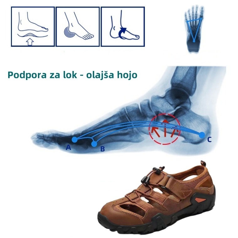 【🔥Danes za polovico cene --- ne zamudite】Moški ortopedski čevlji, ergonomska oblika, 168 patentov za obutev👞Osredotočeni na zdravje stopal✅