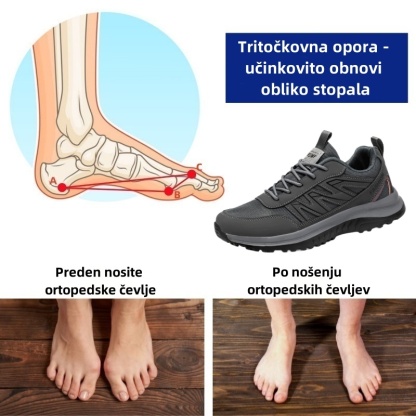 Ortopedski čevlji Fiippy® – ergonomsko oblikovani za bolečine v hrbtu, stopalih in sklepih – unisex