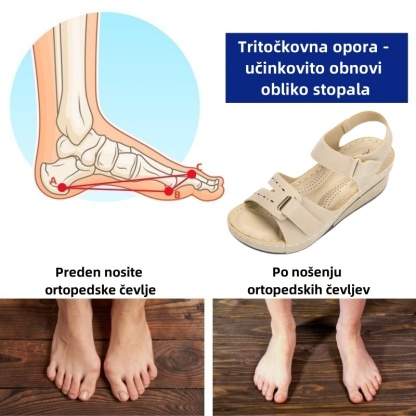 🔥Časno omejen 50 % popust! Poletni ortopedski sandali, ergonomsko oblikovani, udobni in zračni, lajšajo bolečine.✅
