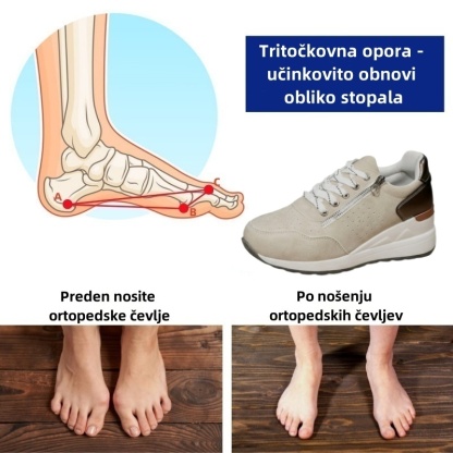 🔥 Danes za polovično ceno! Ne zamudite! ⏰ Ergonomsko oblikovani ortopedski čevlji - zagotavljajo naravno oporo stopalnega loka 👞 Z lahkoto lajšajo bolečine v stopalih