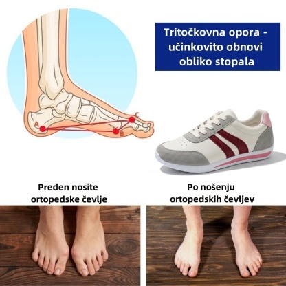 🔥 Danes za polovično ceno! Ne zamudite! ⏰ Ergonomsko oblikovani ortopedski čevlji - zagotavljajo naravno oporo stopalnega loka 👞 Z lahkoto lajšajo bolečine v stopalih