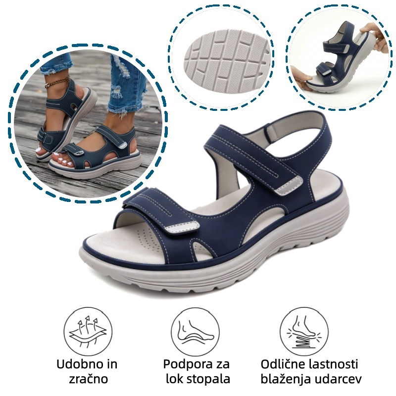 🔥Časno omejen 50 % popust! Poletni ortopedski sandali, ergonomsko oblikovani za udobje in lajšanje bolečin✅