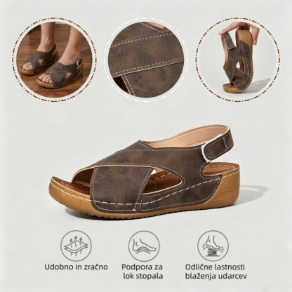 🔥Časno omejen 50 % popust! Poletni ortopedski sandali, ergonomsko oblikovani za udobje in lajšanje bolečin✅