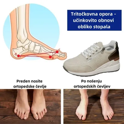 🎁Novoletna posebna ponudba - prihranite 67 % - Ženski ortopedski čevlji, lajšajo utrujenost, udobni in lahki🥳 - Semiš material