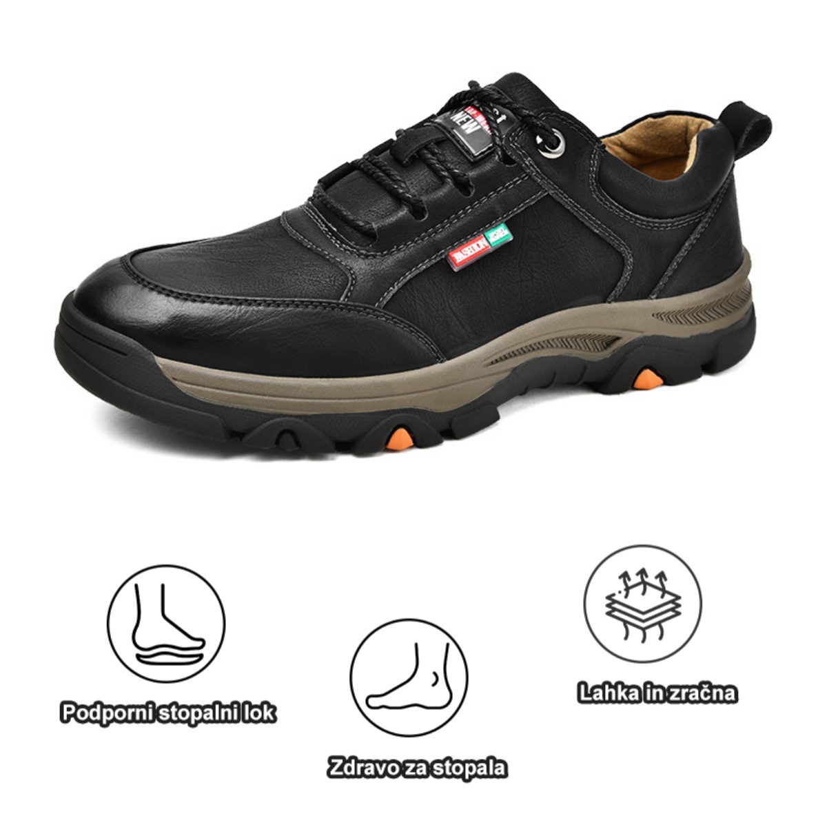 【🔥Danes 50 % popusta - ne zamudite】 Ergonomsko oblikovani ortopedski čevlji - zlahka se znebite bolečin v stopalih👞