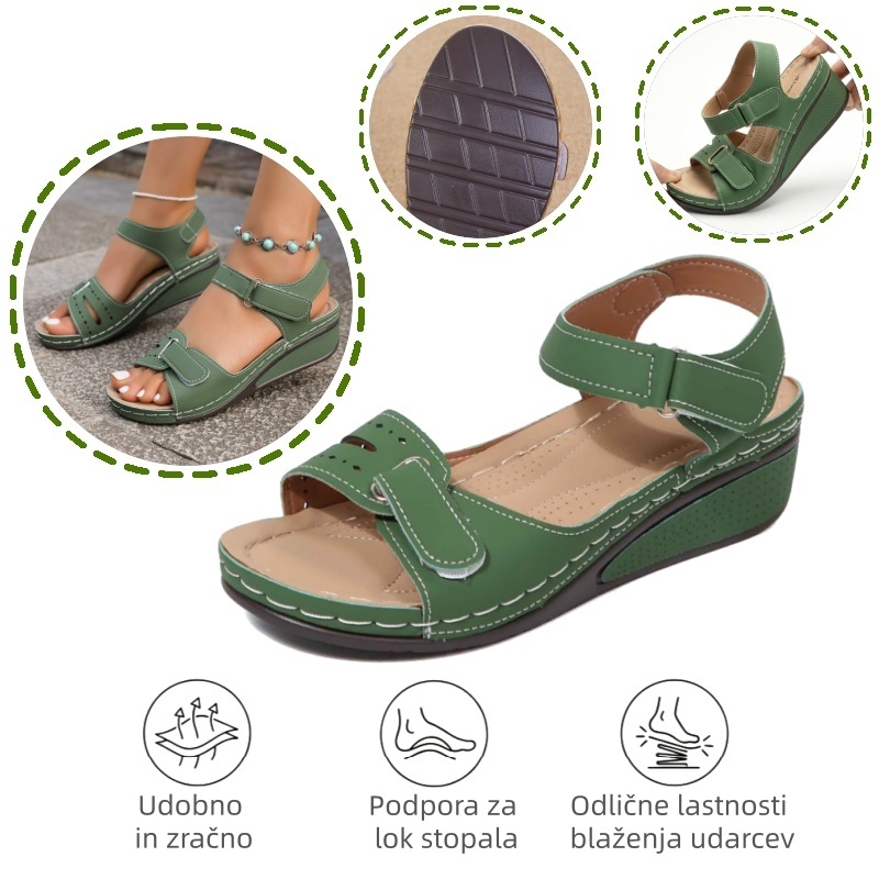 🔥Časno omejen 50 % popust! Poletni ortopedski sandali, ergonomsko oblikovani za udobje in lajšanje bolečin✅