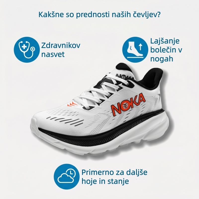 🔥Zadnji dan! Polovična cena! ⏰ Luksuzni ortopedski čevlji, ergonomsko oblikovani ✅ Mehki, udobni in z odlično oporo 🦶 - Učinkovito lajšajo bolečine v stopalih