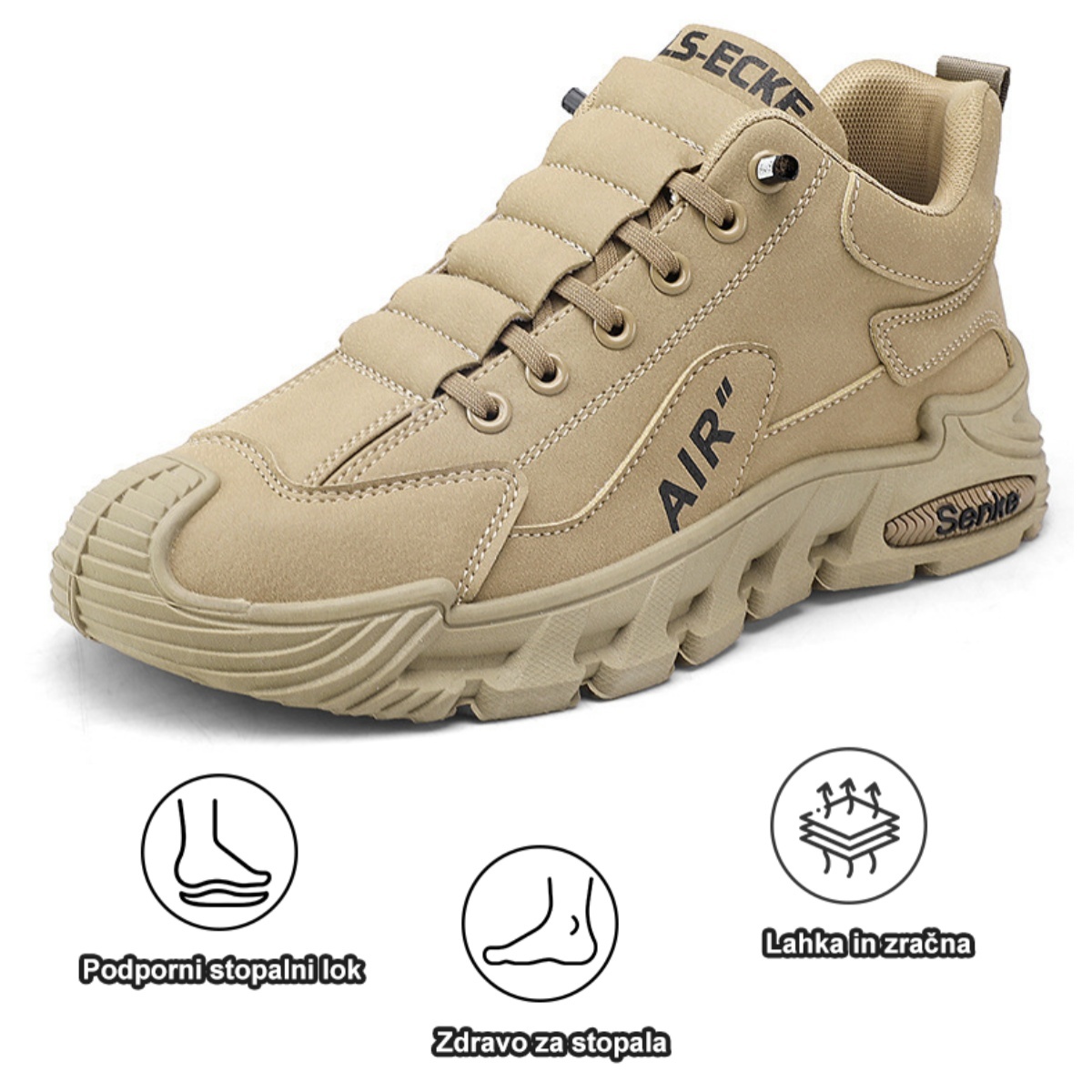 Fiippy® Premium usnjeni ortopedski čevlji | Ergonomsko oblikovani za lajšanje bolečin v hrbtu, kolenih in stopalih ter zagotavljajo izjemno udobje (ročno izdelani).