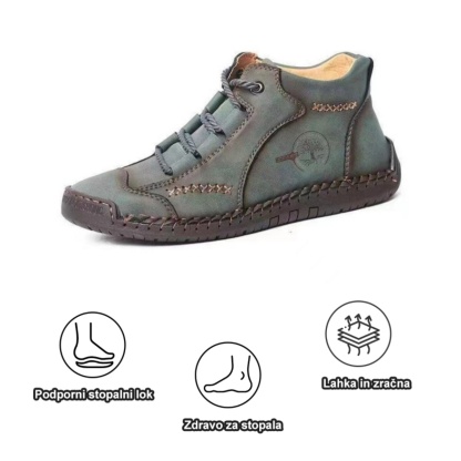 【🔥50 % popust danes - ne zamudite】ergonomsko oblikovani ortopedski čevlji - visokokakovostno usnje + ročno šivani👞