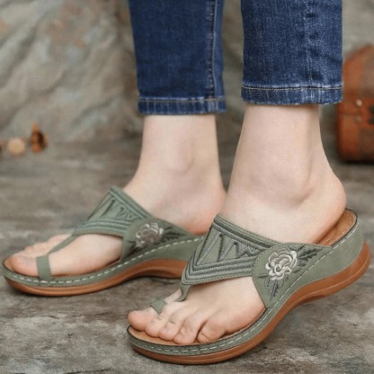 ⏰ Današnji popust 50% - Poletni ortopedski sandali z oporo za lok za udobno in nebolečo hojo - Ergonomska oblika