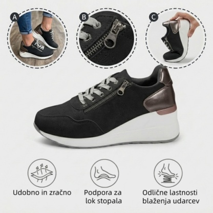 🔥 Danes za polovično ceno! Ne zamudite! ⏰ Ergonomsko oblikovani ortopedski čevlji - zagotavljajo naravno oporo stopalnega loka 👞 Z lahkoto lajšajo bolečine v stopalih