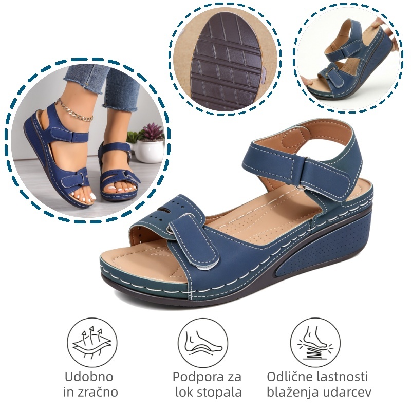 🔥Časno omejen 50 % popust! Poletni ortopedski sandali, ergonomsko oblikovani za udobje in lajšanje bolečin✅